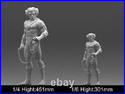 Tygra Wild Fighter Man Unpainted Unassembled 3D printed Kit Resin Model DIY GK