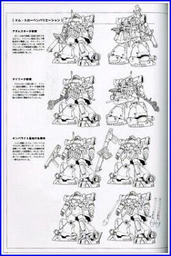 US STORE SH Studio Gundam PG 1/60 MS-09FTROP DOM TROPEN Resin Conversion