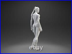 Uhura Tail Figure Resin Model 3D printing Unpainted Unassembled GK DIY Kit