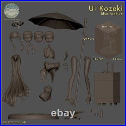 Ui Kozeki Figure 1/7 Scale Resin Model Kit (Blue Archive)