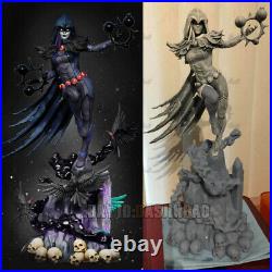 Unpainted 1/6 42cm H Raven Witch Female Resin Figure Unassembled 3D Print Model