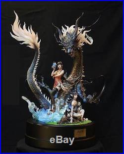 Unpainted Azure Dragon, resin model kit