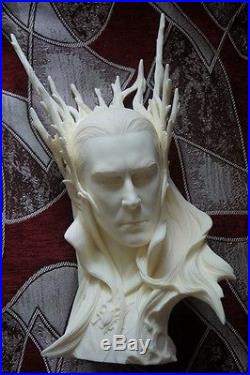 Unpainted Thranduil bust, Elvenking of Mirkwood, resin model kit, lord of ring