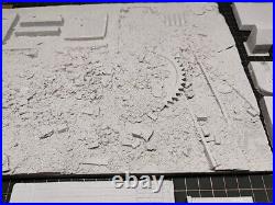 Unpainted Unassembled 1/35 Resin Model Factory ruins Model kit 300220mm