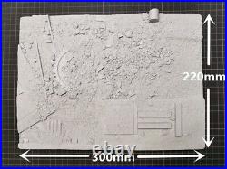 Unpainted Unassembled 1/35 Resin Model Factory ruins Model kit 300220mm