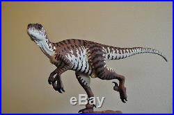 Utahraptor resin dinosaur model kit 1/6 scale HUGE Jurassic World Park