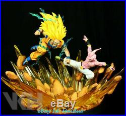 VKH Son Goku VS Buu Resin Model kits GK Dragon Ball Z Super Sanyan Recast New