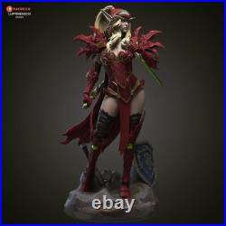 Valeera Sanguinar WOW Painted 1/4 3D Printed 12K Figure Statue Resin Model Kit