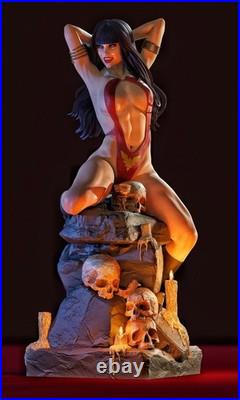 Vampirella Throne of Blood Edition 1/6 Resin Sculpture Unpainted