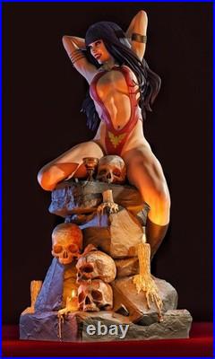 Vampirella Throne of Blood Edition 1/6 Resin Sculpture Unpainted