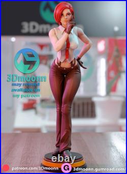 Vanessa The King of Fighters Fan Art Kit 18 Scale (9 inch) 3Dmoonn