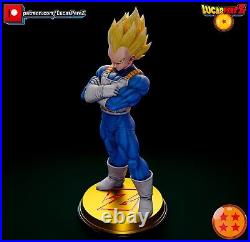 Vegeta Resin Model Kit Painted or Unpainted 3D Print