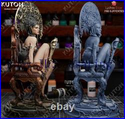Vekna Queen's Throne 3D Printing Figure Unpainted Model GK Blank Kit Sculpture