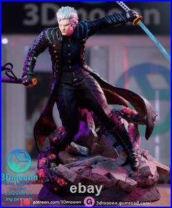 Vergil Devil May Cry 5 Fan Art Kit 18 Scale (9 inch) 3Dmoonn