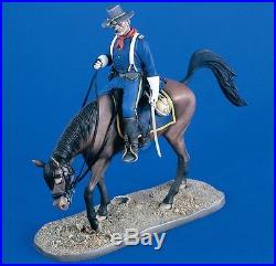 Verlinden 120mm 1/16 Cavalry of the Plains US Captain on Horseback withBase 2086