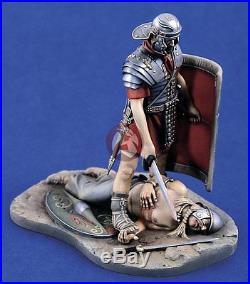 Verlinden 120mm (1/16) Death of a Celt Roman Legionary Victorious withBase 1279