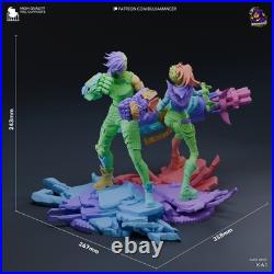 Vi Arcane FAN ART Figure Statue 3d Print Model Kit Unpainted Diorama