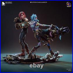 Vi Arcane FAN ART Figure Statue 3d Print Model Kit Unpainted Diorama
