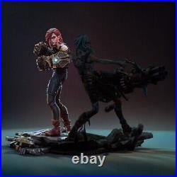 Vi League of Legens 3D Printed 12K Figure Statue Resin Model Kit Unassembled