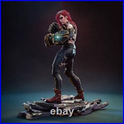 Vi League of Legens 3D Printed 12K Figure Statue Resin Model Kit Unassembled