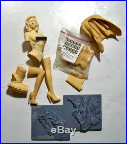 Vintage / 1/4th Scale Resin Model Kit / OOP / Actress X / NOT A RECAST / Adults