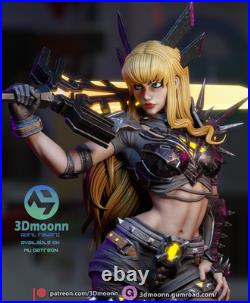 Voidblade Valkyrie 1/6 Scale Figure Hand Painted Display Statue or Unpainted