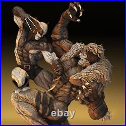 WOLVERINE & SABRETOOTH 3D Printing Figure GK Model Kit Unpainted Unassembled GK