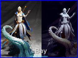 WOW Jaina Proudmoore Unpainted Resin Kits Model GK Figurine 3D Print 1/8 30cm