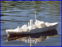 WWII 1/48 Flower Class Corvette Unpainted Custom 3D Print Model Kit 1240mm Long