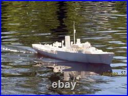 WWII 1/48 Flower Class Corvette Unpainted Custom 3D Print Model Kit 1240mm Long