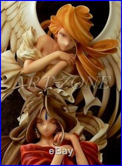 (W 562)1/6 Oh! My goddess Belldandy with Holy Bell Unpainted Resin Figure Kit