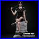 Wadnasday Hot girl Grave NSFW 14 Model Kit Unpainted 3d Print GK Statue Figure