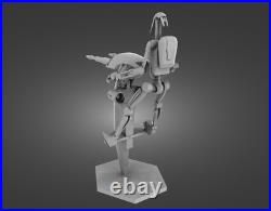 War droid Statue Model Kit Star Wars Unpainted/Unassembled War droid Statue Model Kit Star Wars Unpainted/Unassembled
