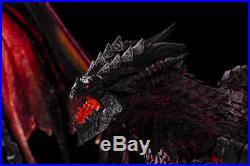 Warcraft Neltharion Statue Deathwing Resin Model LED GK WOW Dragon Garage Kit