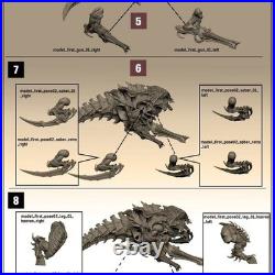 Warhammer 40k Tyranids Barbed Hierodule Resin Model Kit Unpainted GK 286115mm
