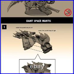 Warhammer 40k Tyranids Barbed Hierodule Resin Model Kit Unpainted GK 286115mm