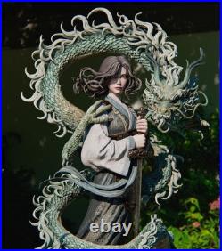 Warrior Maiden Resin Model Kit 3D Printed Unpainted Fan Art Figure 1/6 1/9