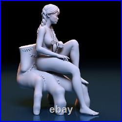 Wednesday on Thing Resin 3D Printed Model Kit Unpainted Unassembled GK 2 Sizes