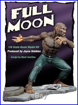 Werewolf by Night resin model kit set 1/6 scale full moon JACK RUSSELL