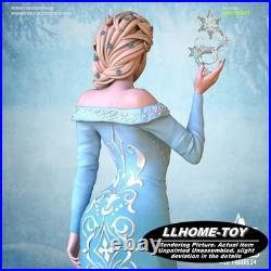 Winter Queen 30CM tall Resin 3D Print Model Unpainted Garage Kit Statue Figure