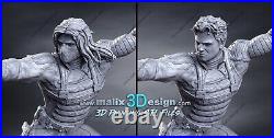 Winter Soldier resin scale model kit unpainted 3d print