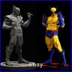 Wolverine 3D Printing Figure Unpainted Model GK Blank Kit Sculpture New Stock