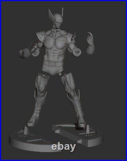 Wolverine 3D Printing Figure Unpainted Model GK Blank Kit Sculpture New Stock