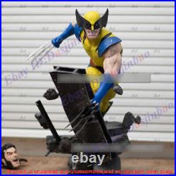 Wolverine Fight 1/6 3D Print Model Kit Unpainted Unassembled 26cm GK