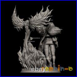 Wolverine Kills Jean Grey Phoenix Resin Model Unpainted 3d Printed Statue Figure