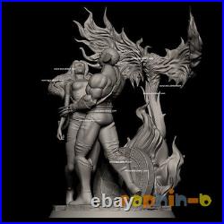 Wolverine Kills Jean Grey Phoenix Resin Model Unpainted 3d Printed Statue Figure