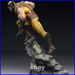 Wolverine Unassembled Unpainted 3D Printing Resin Model Kits Garage Kits H35CM