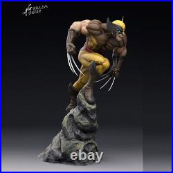 Wolverine Unassembled Unpainted 3D Printing Resin Model Kits Garage Kits H35CM