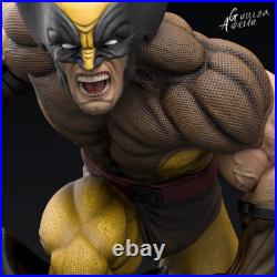 Wolverine Unassembled Unpainted 3D Printing Resin Model Kits Garage Kits H35CM