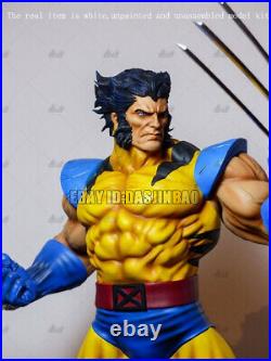 Wolverine Unpainted 1/6 Resin Figure 3D Print Model Kit Unassembled GK H33cm